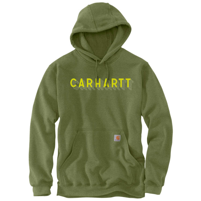 Carhartt safety green hooded sweatshirt clearance