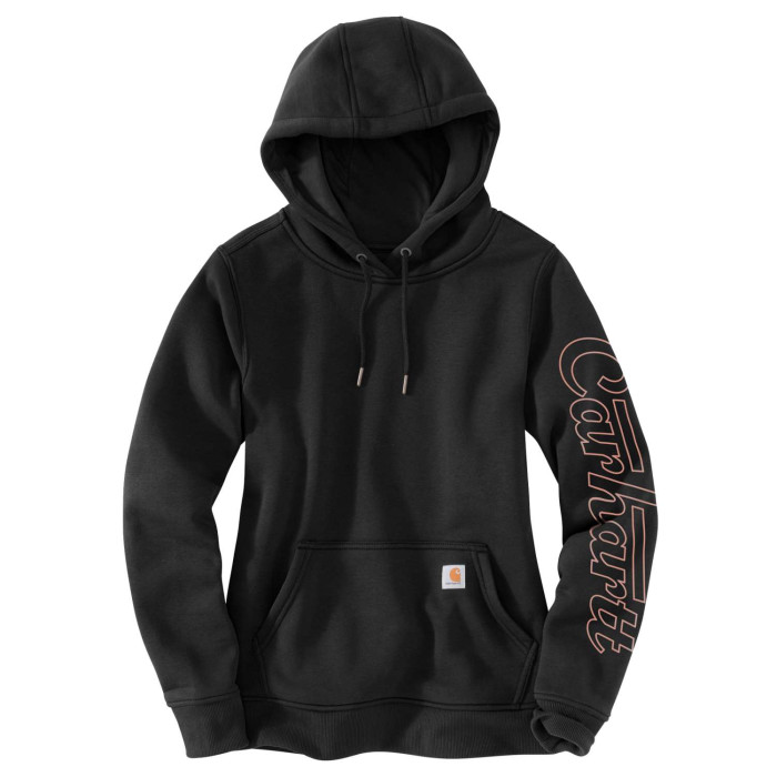 Carhartt 105996 Women s Rain Defender Hoodie Black