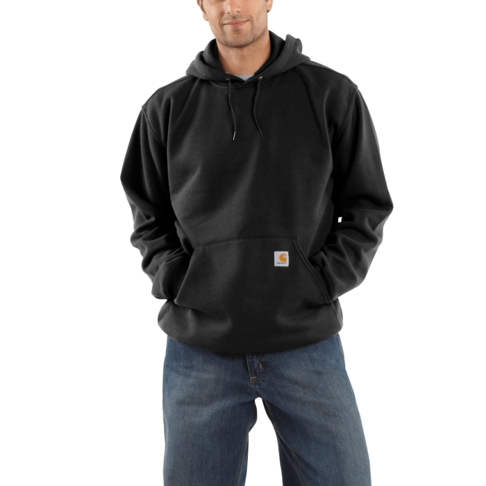 Carhartt K121 Hoodie Sweatshirt Men s Black