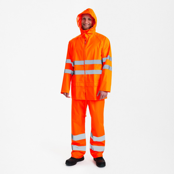 Orange rainwear clearance