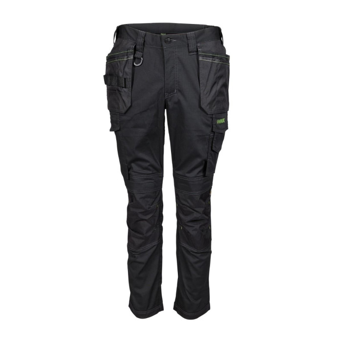 Apache Sudbury Stretch Work Trousers with Holster Pockets Black