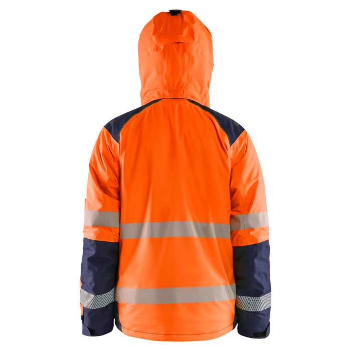Blaklader 4455 Hi-Vis Winter Jacket - Class 3, Waterproof, Rail