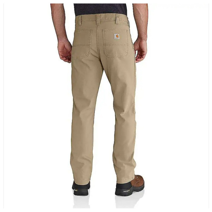 Carhartt 102821 Rigby Straight Fit Work Pants Men s Dark Khaki
