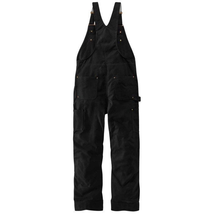 K*i様 CARHARTT” DUCK OVERALL CMO 36×32 Carhartt 104393 Firm Duck Insulated Bib Overall - Men's - Black