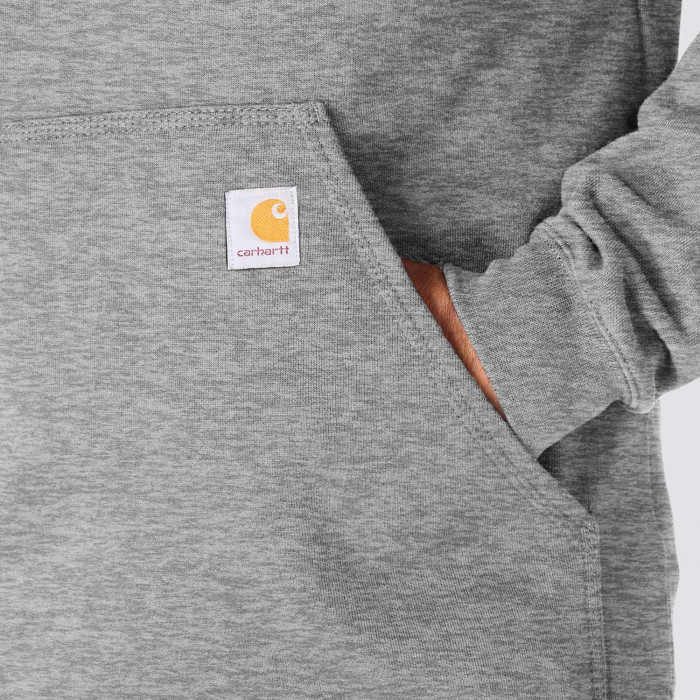 Carhartt K121 Hoodie Sweatshirt - Men's - Heather Grey