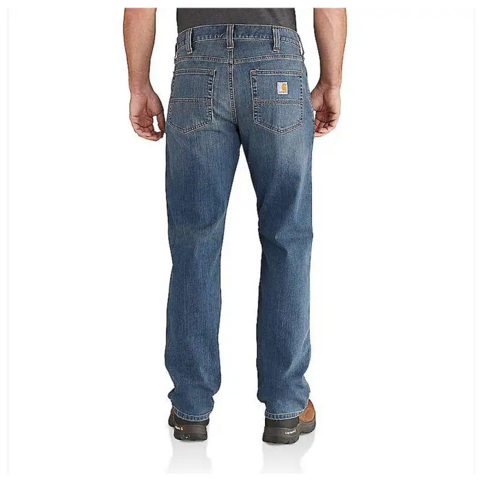 Carhartt 102804 Rugged Flex Relaxed Straight Jeans Men s Coldwater