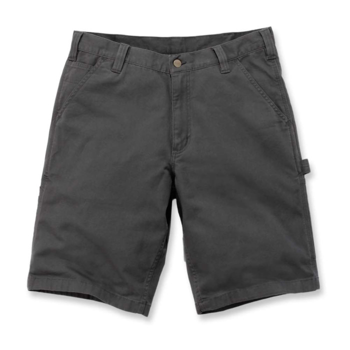 Carhartt 103652 Rigby Canvas Flex Work Shorts Shadow Grey