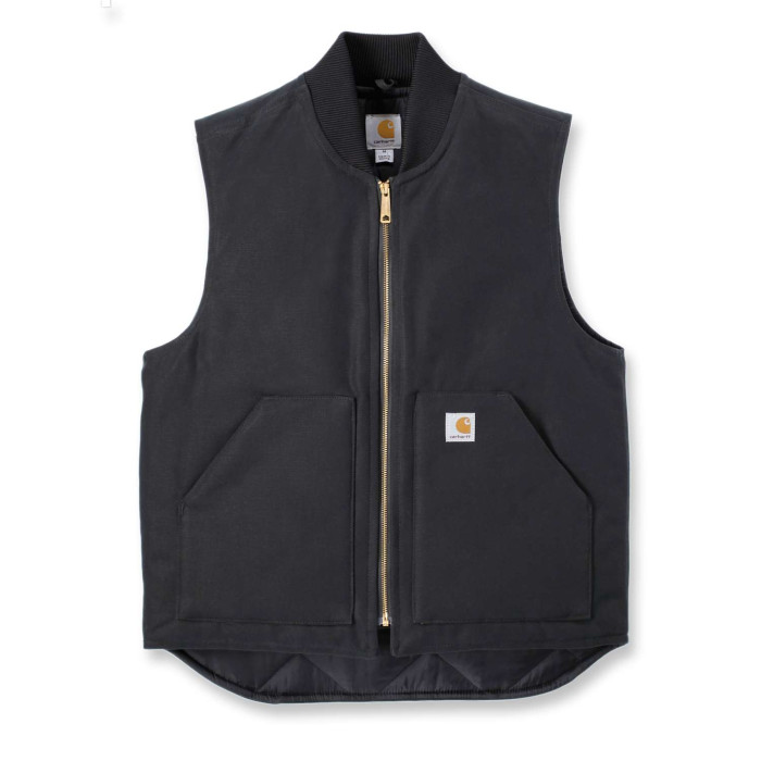 Carhartt 106676 Iconic V01 Firm Duck Insulated Rib Collar Gilet