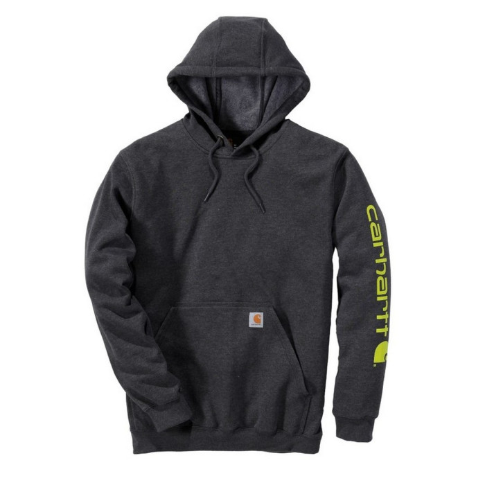Carhartt signature logo hoodie 2025