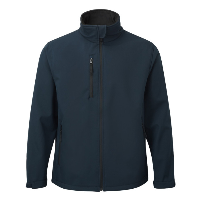 Fort Workwear Selkirk Softshell Jacket Waterproof Breathable Navy Blue