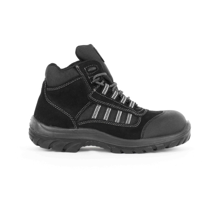 LEMAITRE PB335 Dune Non Metal Safety Hiker Boots S3 SRC Black