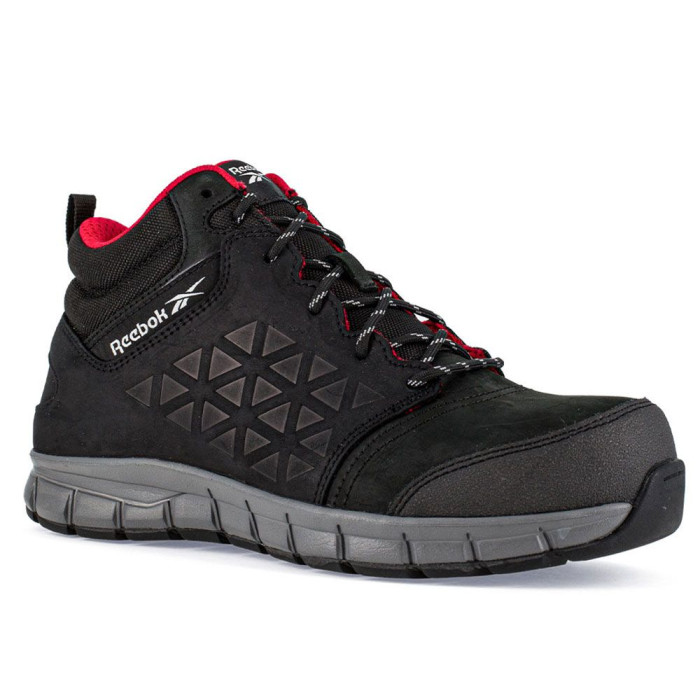 Reebok R1037 Excel Light Black Safety Boot S3 HRO SRC