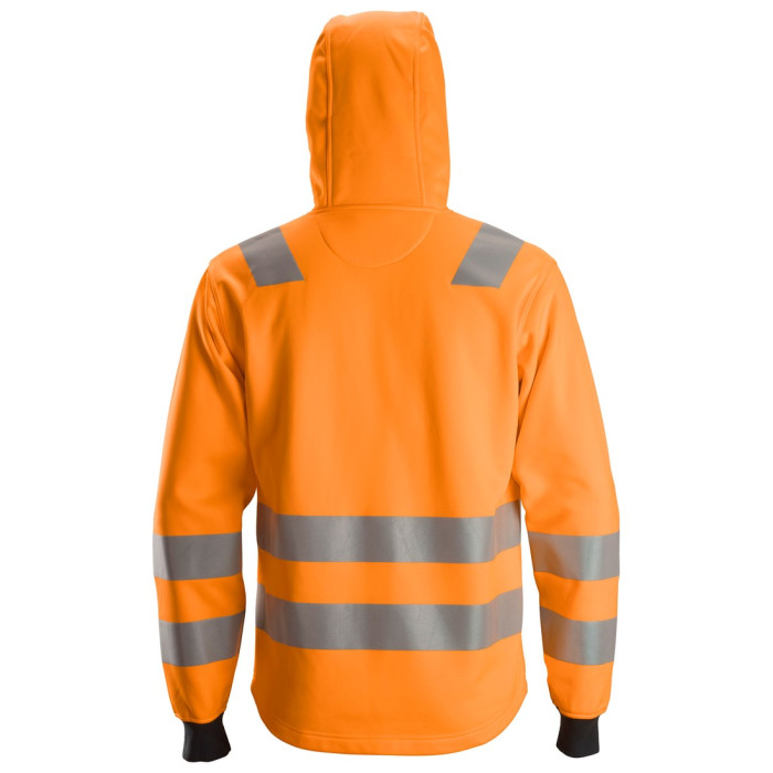 Snickers 8039 AllroundWork High-Vis Full Zip Hoodie | Hi Vis