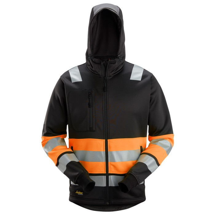 Black high vis hoodie deals
