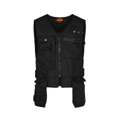 Tranemo 1160 Craftsman Waistcoat - Black