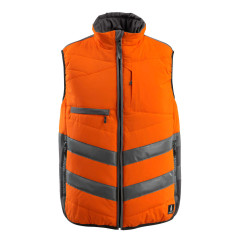 MASCOT 15565 Grimsby Safe Supreme Winter Gilet - Hi-Vis Orange/Dark Anthracite