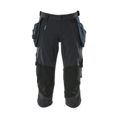 Mascot 17049 3/4 Length Trousers with Holster Pockets - Unisex - Dark Navy