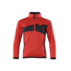 MASCOT 18903 Accelerate Fleece Jumper For Children - Kids - Traffic Red/Black