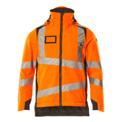 MASCOT 19035 Accelerate Safe Winter Jacket - Mens - Hi-Vis Orange/Dark Anthracite