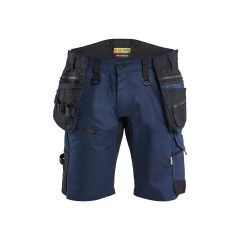 Blaklader 1972 STRIKER Craftsman Shorts with Stretch - Dark Navy/Black