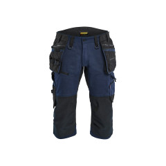 Blaklader 1977 STRIKER Pirate Shorts with Stretch - Dark Navy/Black