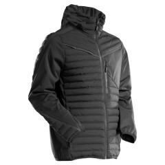 Mascot 22215 Jacket with Hood - Lightweight - Mens - Black