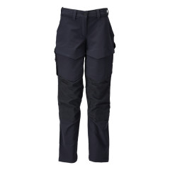 Mascot 22378 Trousers with Kneepad Pockets - Women's - Dark Navy