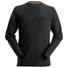Snickers 2498 AllroundWork 37.5 Long Sleeve T-Shirt (Black)