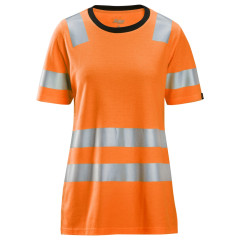 Snickers 2537 Hi-Vis Women's T-Shirt Class 2 (Hi-Vis Orange)