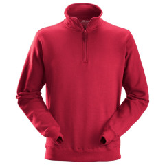 Snickers 2818 Half Zip Sweatshirt (Chili Red)