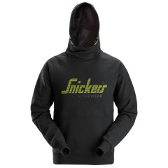 Snickers 2845 Logo Hoodie (Black)