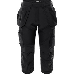 Fristads Craftsman Stretch Pirate Trousers - 2600 GLWS (Black)
