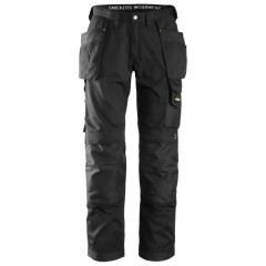 Snickers 3211 CoolTwill Craftsmen Holster Pocket Trousers (Black)