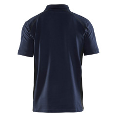 Blaklader 3324 Pique 2 Colour Polo Shirt (Dark Navy/Black)