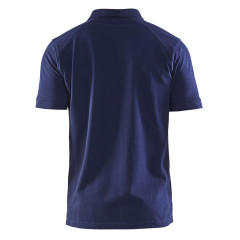 Blaklader 3324 Pique 2 Colour Polo Shirt (Navy Blue)