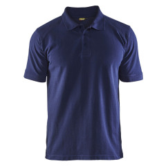 Blaklader 3324 Pique 2 Colour Polo Shirt (Navy Blue)