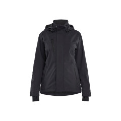 Blaklader 4403 Women's Waterproof Shell Stretch Jacket - Black/Black