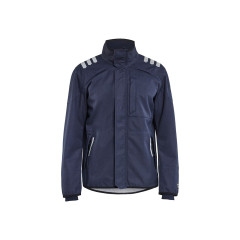Blaklader 4447 Multinorm Flame Resistant Softshell Jacket - Navy Blue