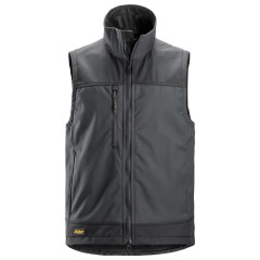 Snickers 4506 AllroundWork Softshell Stretch Vest Gilet (Steel Grey)