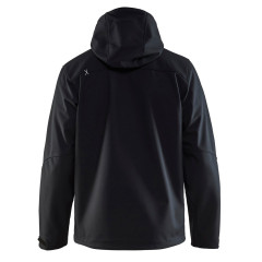 Blaklader 4949 Pro Soft-Shell Jacket - Waterproof, Windproof (Black/Silver)
