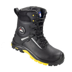 Himalayan Vibram 5803 Waterproof HiCombat Zipper Safety Boots - S3/SRC - Black