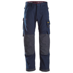 Snickers 6386 ProtecWork Trousers | Flame Retardant (Navy)
