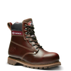 V12 Footwear V1236 Boulder Derby Safety Boots - SBP HRO SRA (Rich Mahogany)