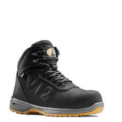 V12 Footwear V2145 Lynx IGS Waterproof Women's Safety Boots - S7L FO HRO SR LG (Black)