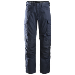 Snickers 6801 Service Knee Guard Pocket Trousers+ (Navy)