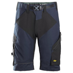 Snickers 6914 FlexiWork Work Shorts+ (Navy/Black)
