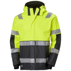 Helly Hansen 70295 Alna 2.0 Rain Jacket -  Hi Vis Yellow/Ebony
