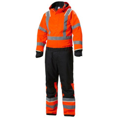 Helly Hansen 71555 Uc-Me Winter Suit Coverall - Hi Vis Orange/Ebony
