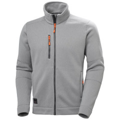 Helly Hansen 72250 Kensington Knit Fleece Jacket - Mid Grey