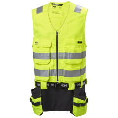 Helly Hansen 77120 Alna 2.0 Construction Vest - Hi Vis Yellow/Ebony